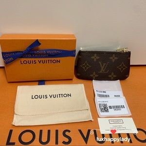 LOUIS VUITTON Key Pouch Cles Wallet Monogram 2020